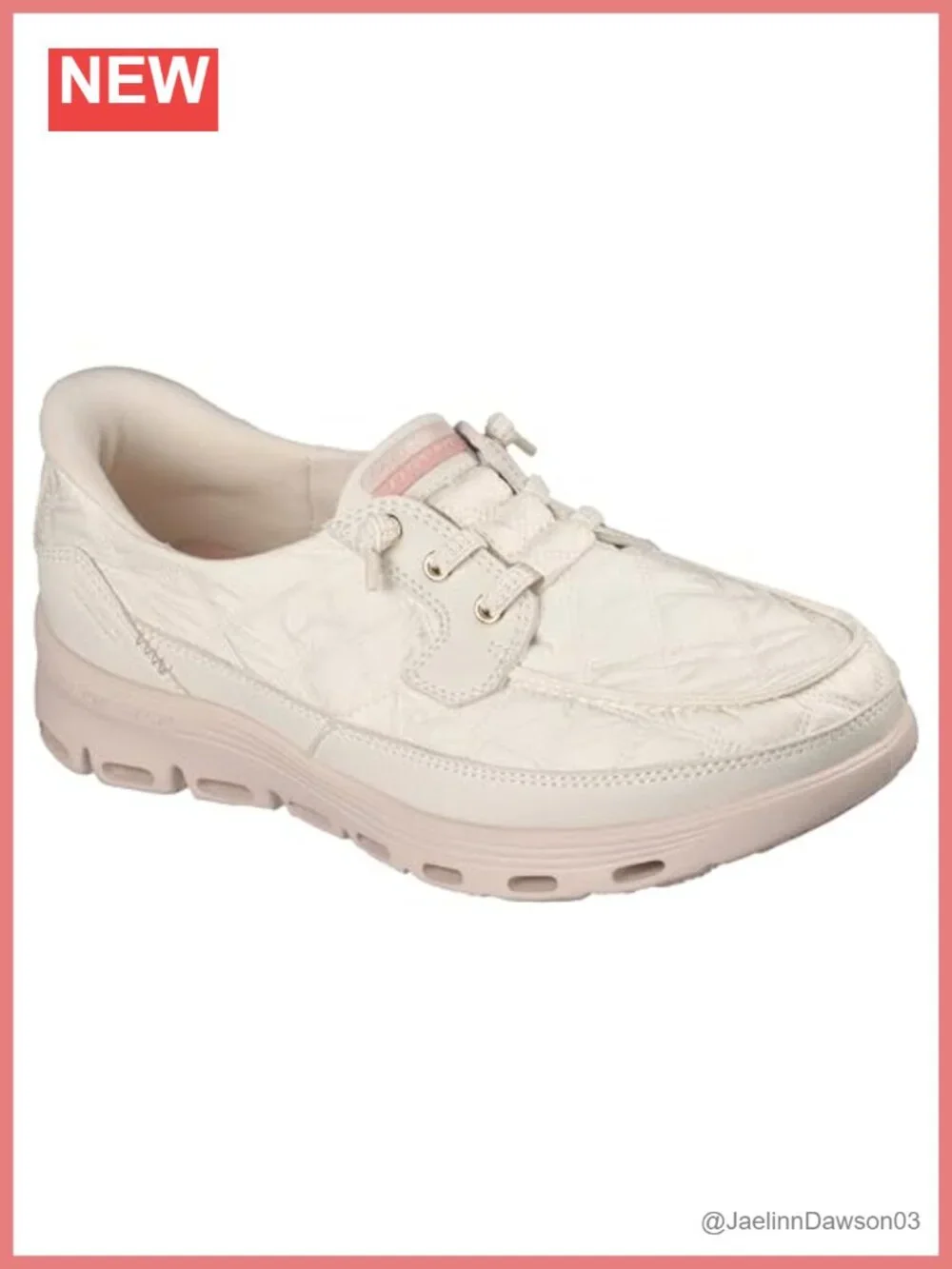 Skechers Glide-Step Serene Boat Shoes with Contour Foam Washable Slip-On